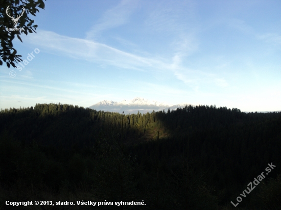 Pohled na Tatry