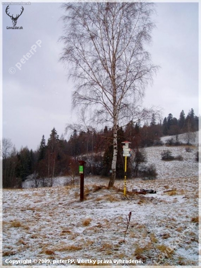 ...turistické značenie na Kútoch