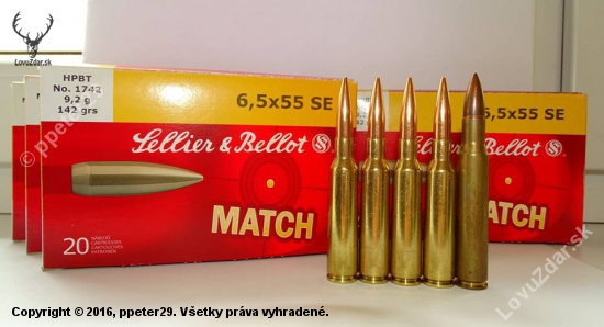 6.5mm /.264 CALIBER (.264) 142 GR. HPBT MATCHKING