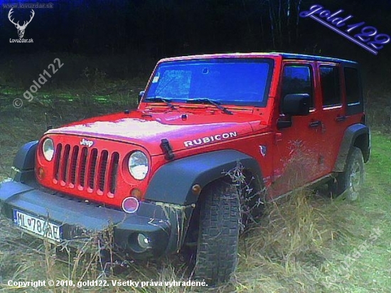 Jeep Rubicon na spoločnej poľovačke.