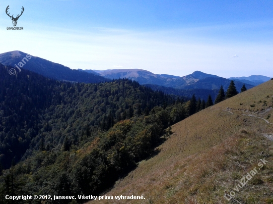 Veľká Fatra, Rakytov -Ploska -Borišov