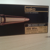 SAKO ARROWHEAD II   11,7 g 180 grs.   308W