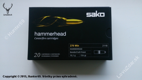 Sako Hammerhead 10,1g-270w