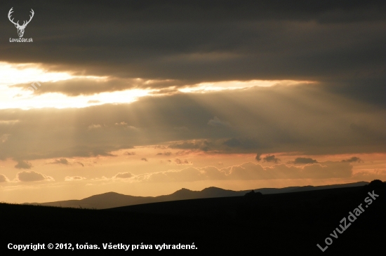 večerní panorama-Buchlov