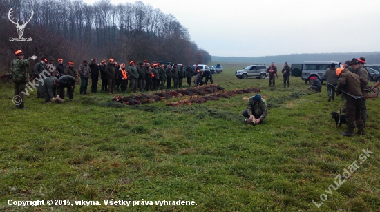 Spoločná polovačka 12.12.2015