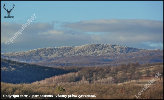 postriebrené vrchy ...