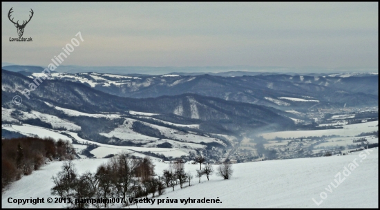 pohľad do doliny ...