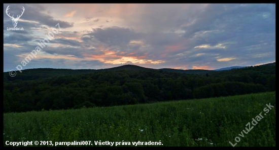 podvečer na lucerke ...