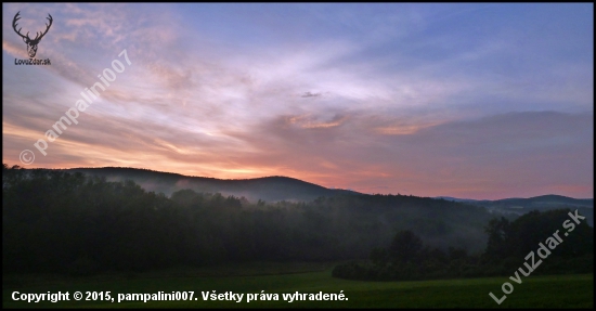 podvečerný opar ...