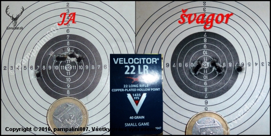 22 l.r. CCI Velocitor 40 gr.