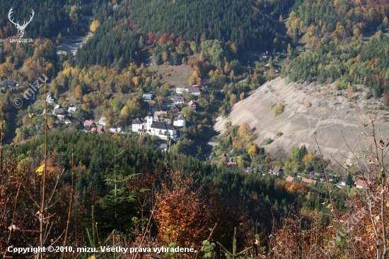 Špania Dolina v jesenom šate