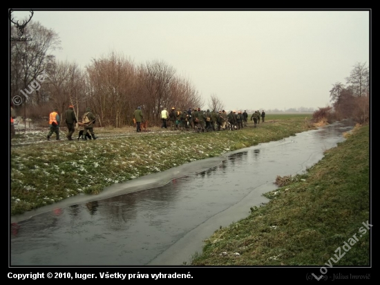 nástup na štandy