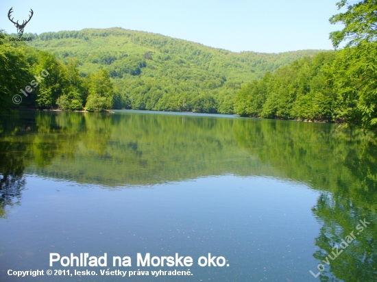 Pohľad na Morske oko