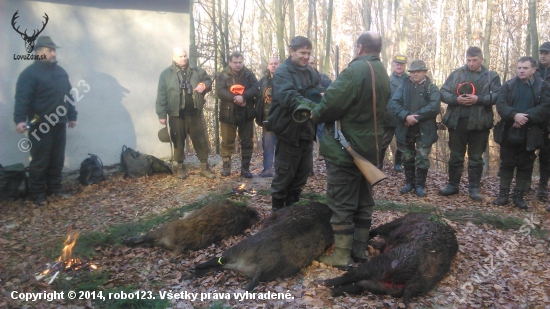 Spoločná poľovačka PZ Lazy 30.11.2014