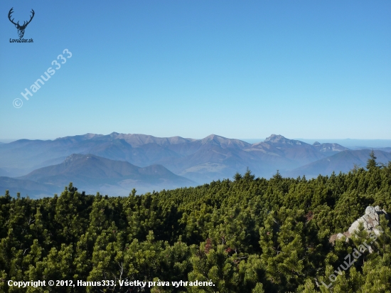 V pozadí Malá Fatra