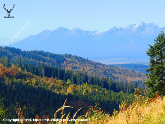 Levočské vrchy a Tatry