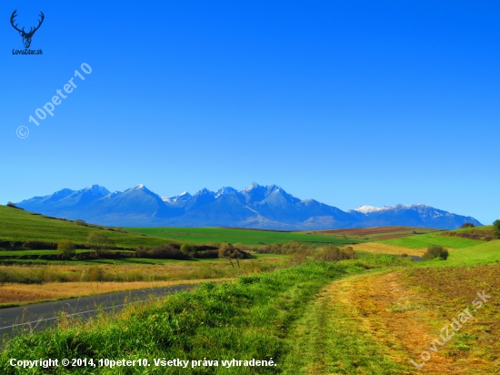 Tatry od Tvarožnej