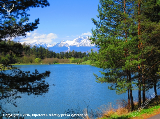 Tatry od Kežmarku...