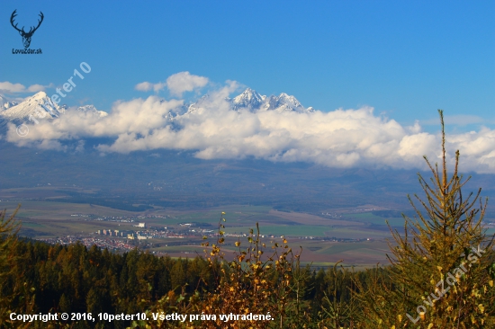 Tatry v oblakoch...