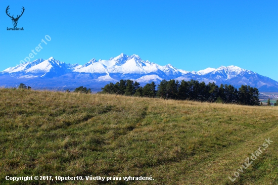 pohľad na Tatry...