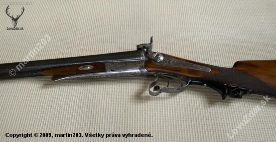 Brokovnica sys. Lefaucheux cal. 20, rok výroby cca 1860