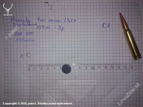 Hornady GMX  7x57 mauser