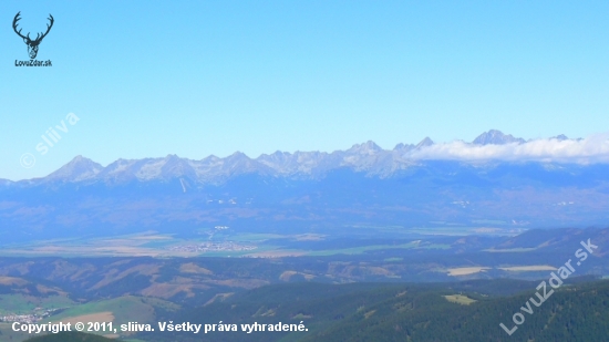 Vysoké Tatry z Kráľovej holi