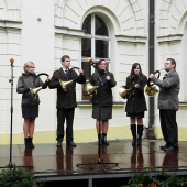 Vystoupení trubačů Mendelovy univerzity Brno