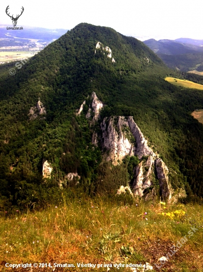 Pohľad na M. Manín z V. Manína