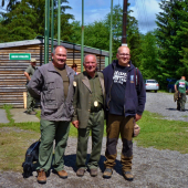 Traja predsedovia klubu chovateľov jagdterrierov a to Ukrajina,Slovensko a Fínsko.