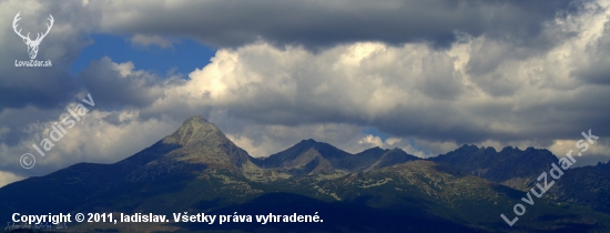 Pohľad na Tatry.