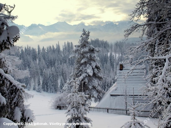 Z výhľadom na Tatry