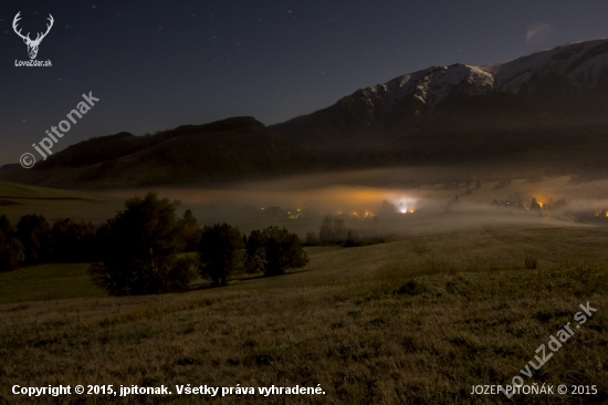 Večer nad Ždiarom