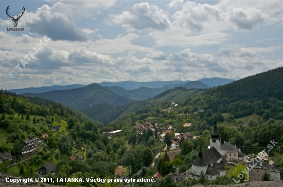 Špania Dolina a Kremnické pohorie