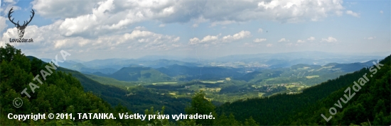 Panoráma zo Skalky...