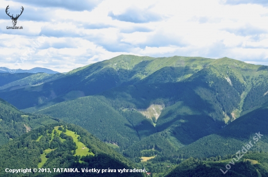 Latiborská hoľa - 1643 m.n.m...