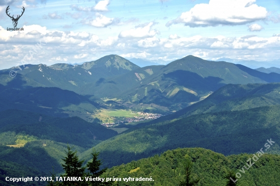 Liptovská Lúžna - v lone hôr.