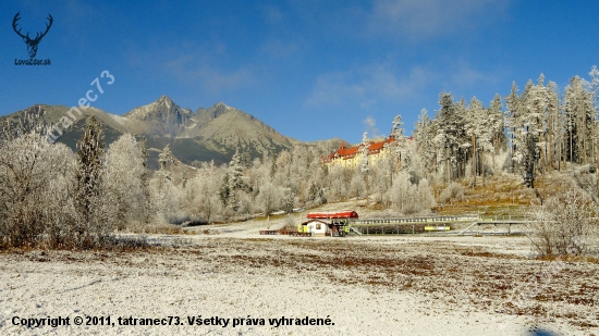 Dnes rano, krásne počasie v Tatrách