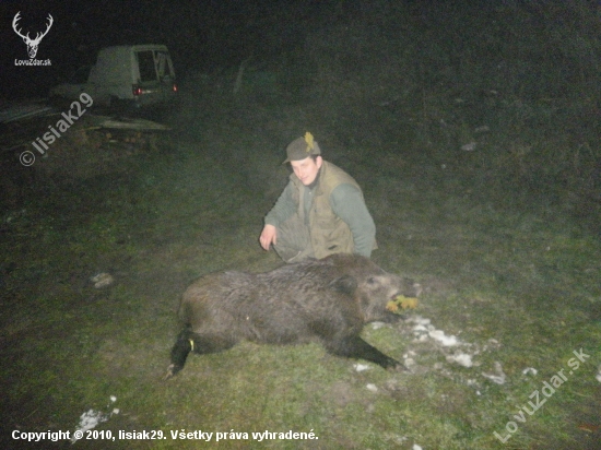 Ked ide karta,další čierny brat kukuriciak 128 kg.