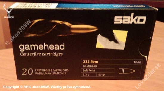 Sako 222 rem Gamehead