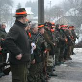 Zahájení honu PZ Jablonka - Polianka.