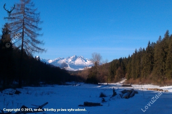 pohľad na Tatry