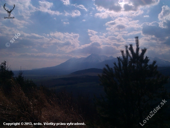 pohľad na Tatry