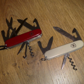 starý a nový victorinox