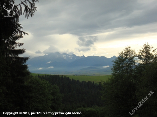 Pohľad na Tatry