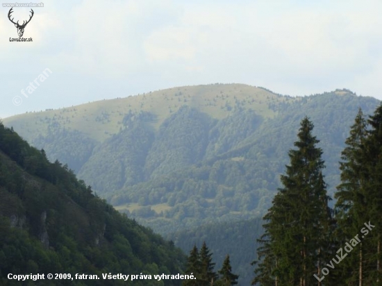 Masív Lysca Belianska dolina Veľká Fatra