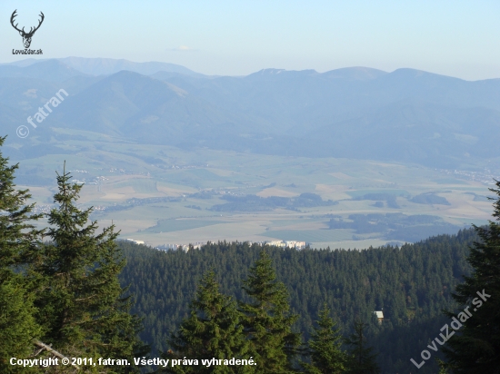 Veľká Fatra z Martinských holí