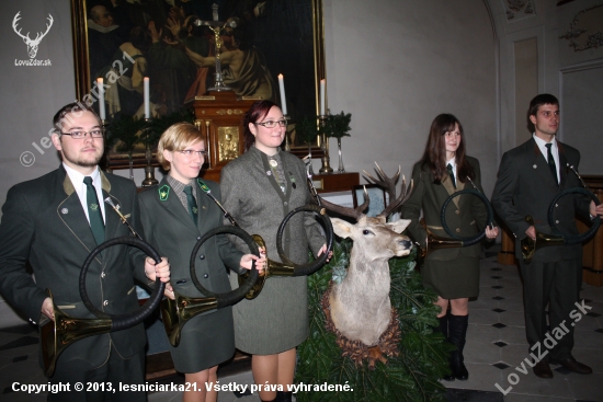 Po svätohubertskej omši ...