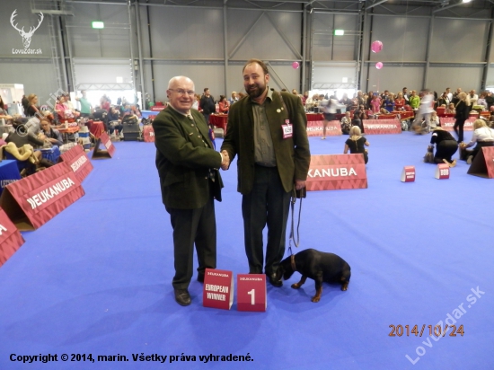 EuropeanDogshow BRNO 2014 za účasti slovenských kopovov