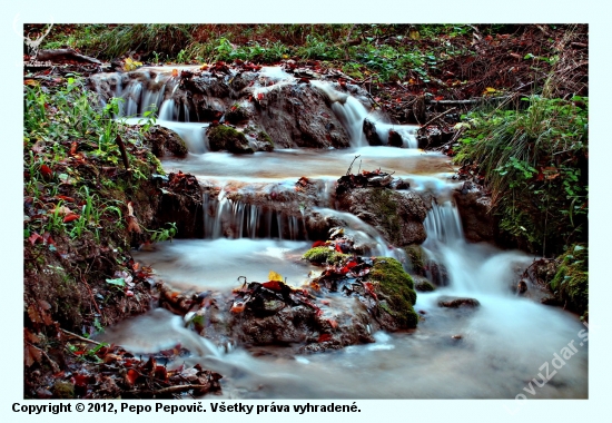 šumenie vody